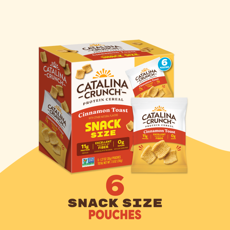 Cinnamon Toast Snack Size Cereal Multipack - Balanced Thoughtful Multipack Wardrobe