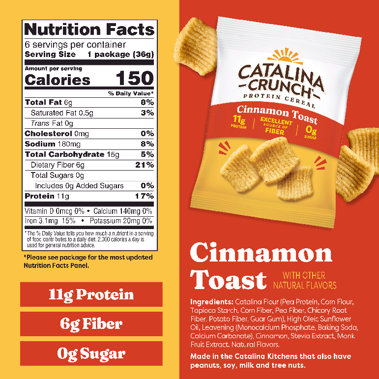 Cinnamon Toast Snack Size Cereal Multipack